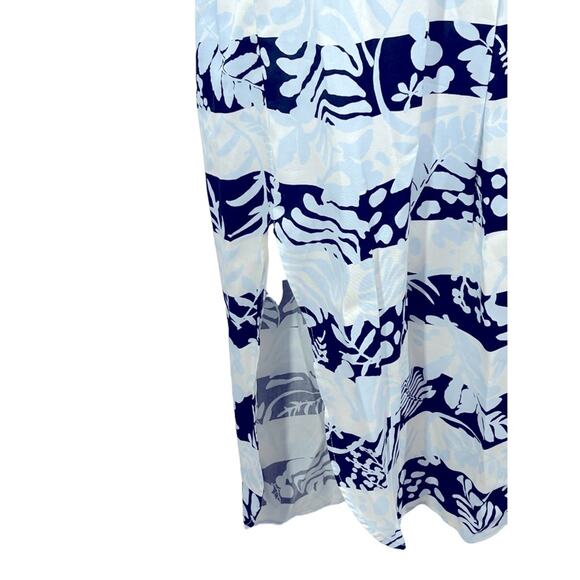 Mara Hoffman Anguilla Shirtdress Sleeveless Tropical Print Size Medium - Picture 9 of 16